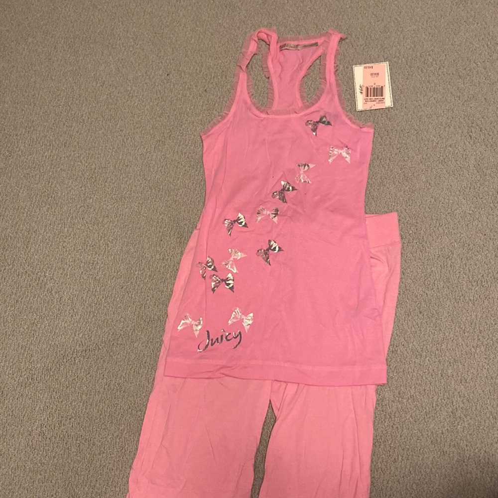 Juicy couture brand new in box lounge set size petite